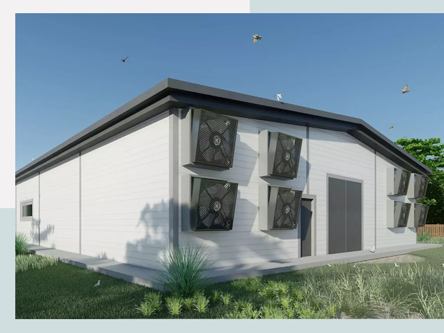 Строительство птичников в Шарыпове