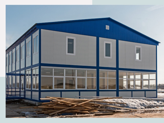 Строительство магазинов в Шарыпове