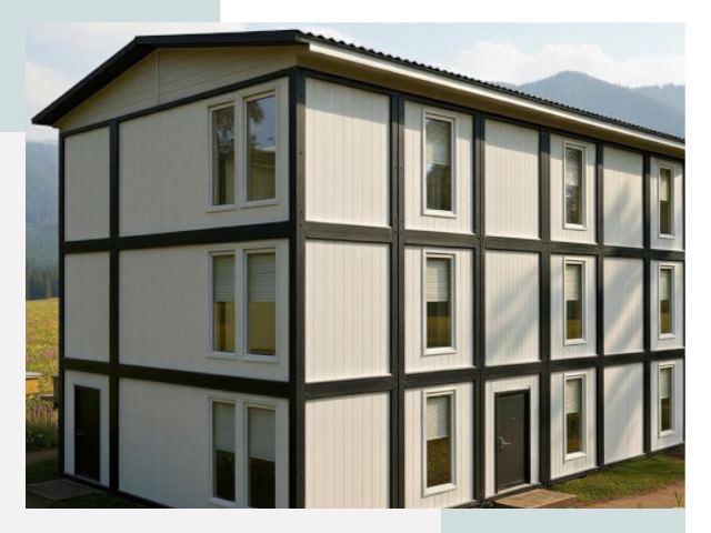 Модульные общежития в Шарыпове