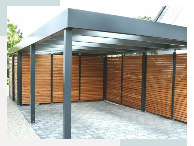 Навесы для парковки в Шарыпове