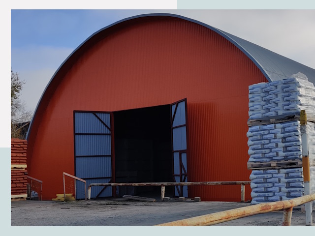Полукруглые ангары по цене от 606 руб. в Шарыпово