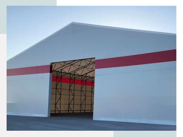 Быстровозводимые ангары в Шарыпове