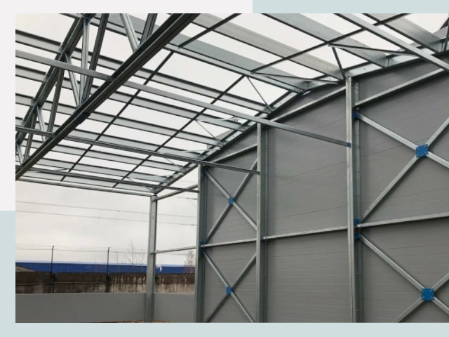 Каркасные ангары от СтальСтрой-Шрп по цене от 606 руб.