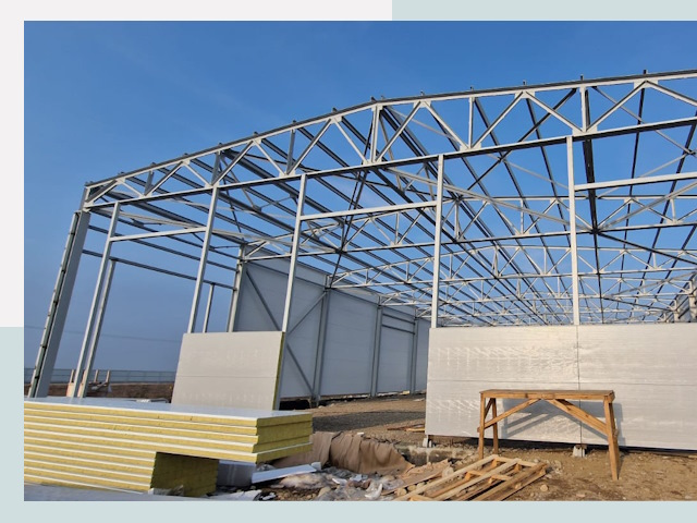 Утепленные ангары в Шарыпово от 606 руб. за м²