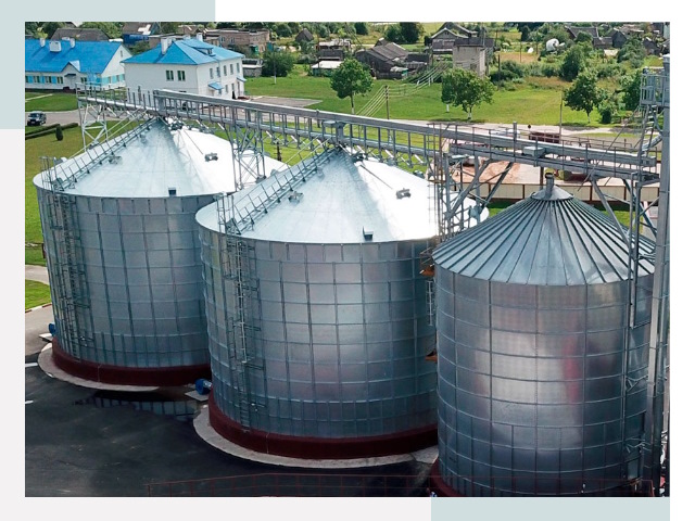 Металлические силосы в Шарыпове