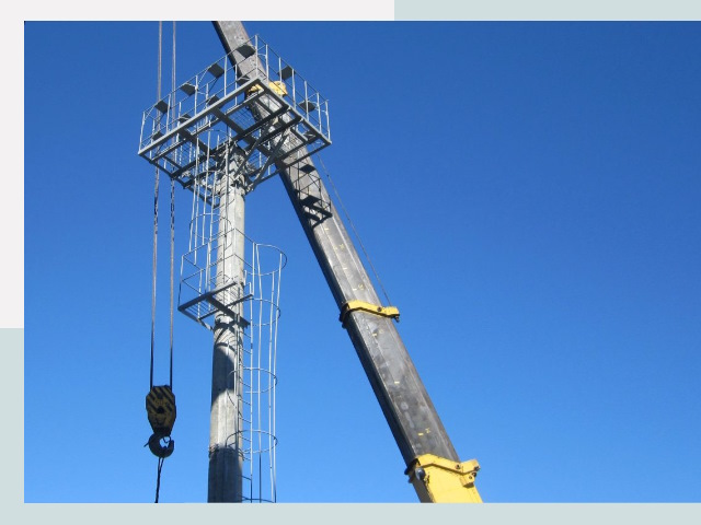 Монтаж осветительных мачт в Шарыпово от 606 руб.