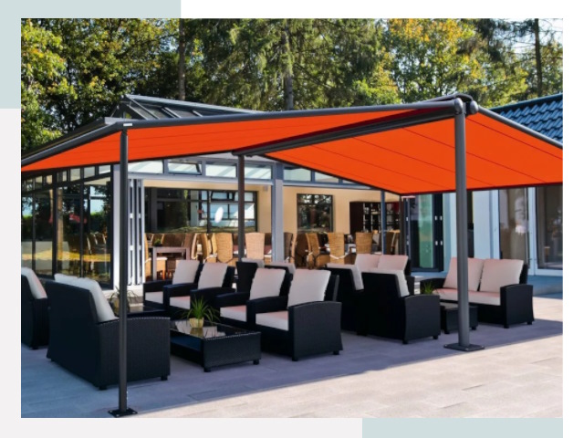 Навесы для кафе и ресторанов в Шарыпове