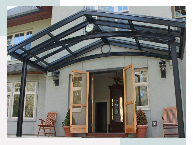 Козырьки металлические в Шарыпове