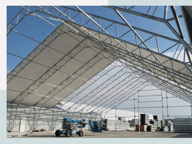 Каркасно-тентовые сооружения от СтальСтрой-Шрп по цене 606 руб.