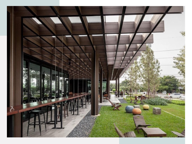 Летние веранды для кафе в Шарыпове