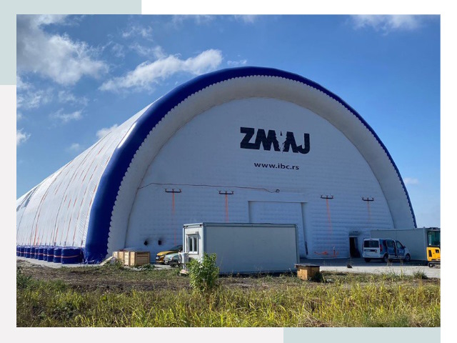 Брендирование ангаров в Шарыпове