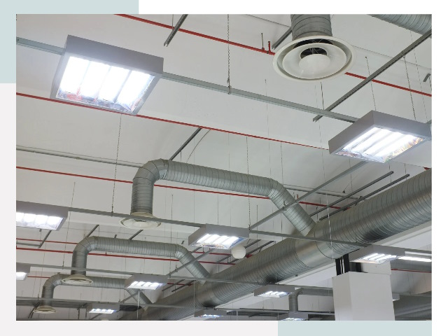 Вентиляция ангаров в Шарыпове
