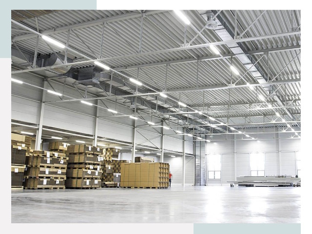 Освещение ангаров в Шарыпове