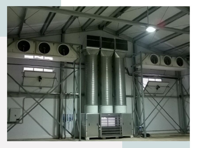 Инженерные системы для ангаров в Шарыпове