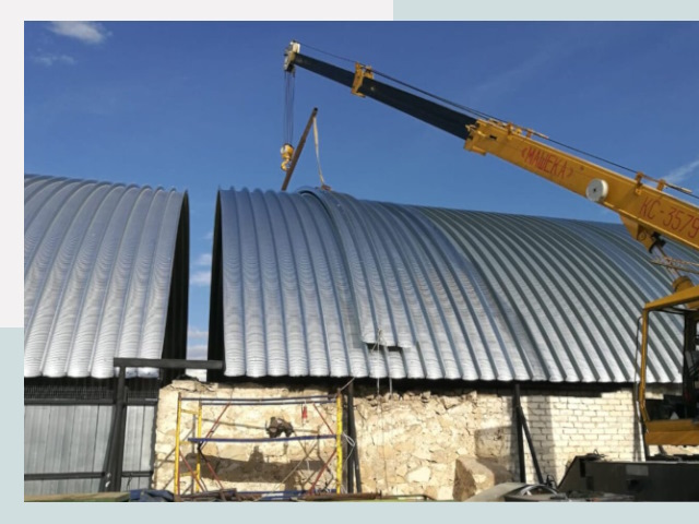 Реконструкция ангаров в Шарыпове от 606 руб.