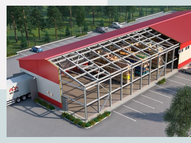 Проектирование ангаров в Шарыпове от 606 руб.